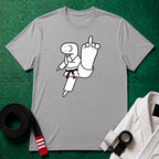 Middle Toe Black Belt T-Shirt