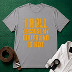 Hot Girlfriend T-Shirt in Sport Grey