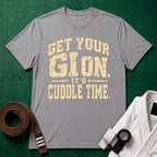 Get Your Gi On, It's Cuddle Time T-Shirt, Sport Grey