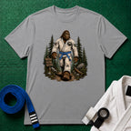 Bigfoot Forest Blue Belt T-Shirt