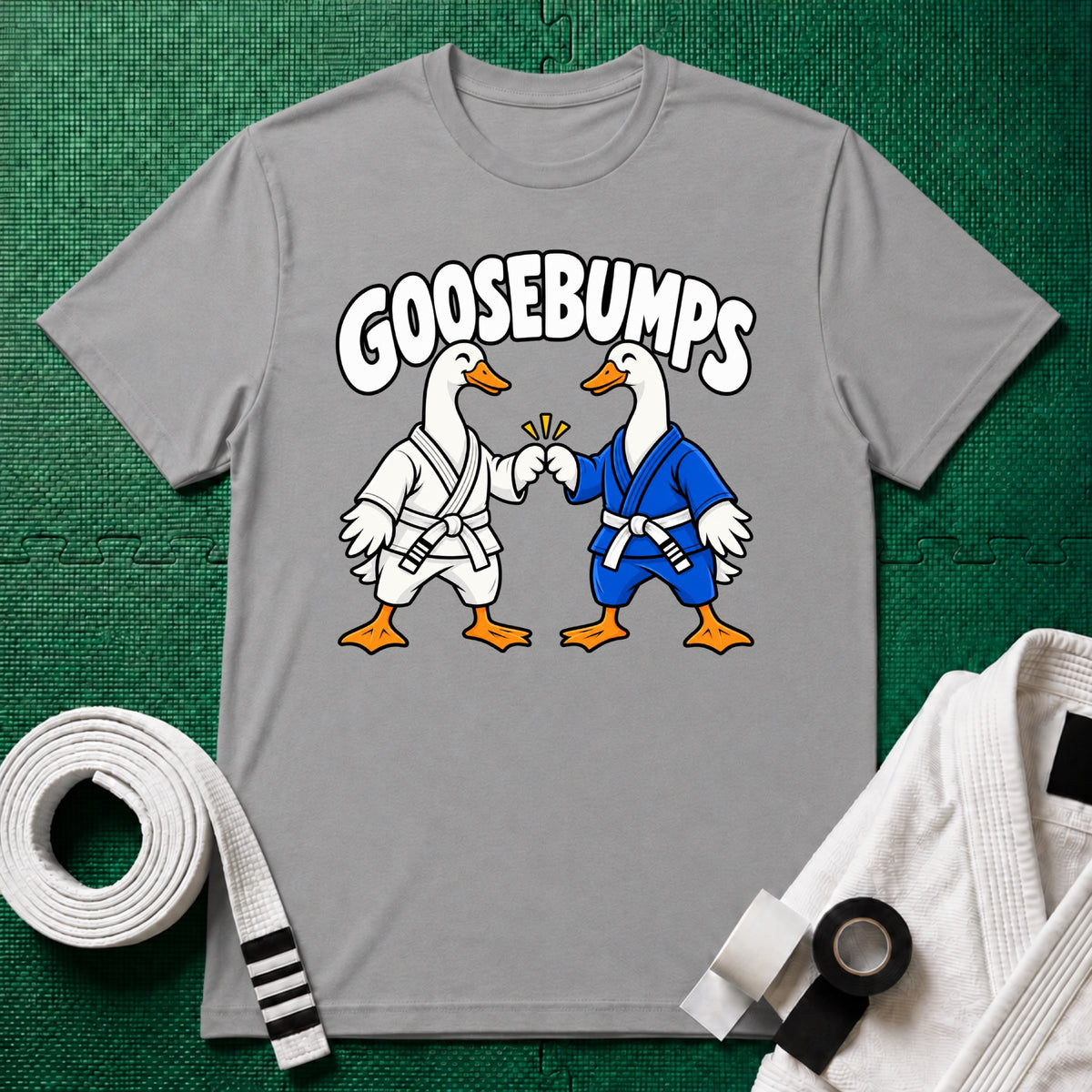 Goosebumps White Belt T-Shirt