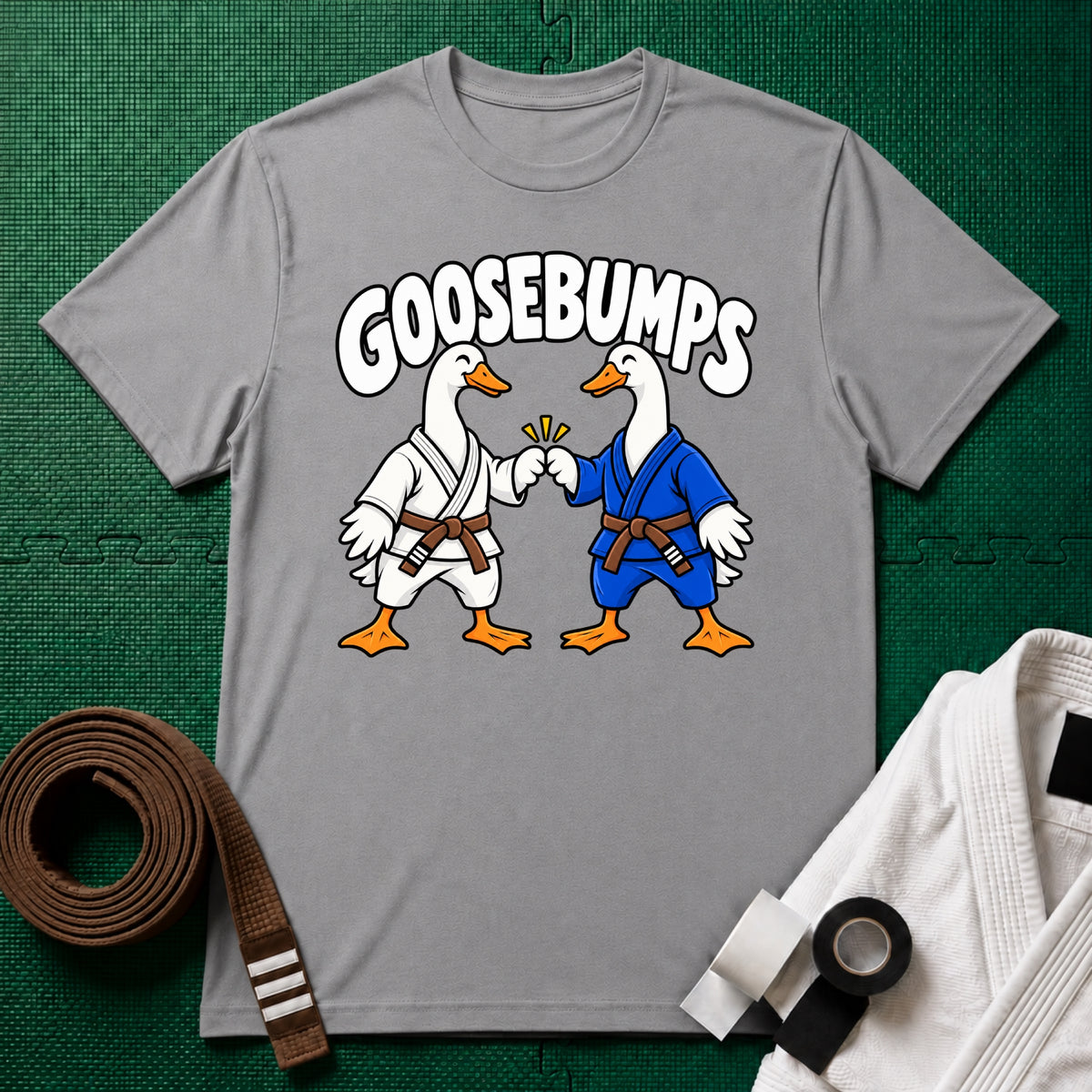 Goosebumps Brown Belt T-Shirt