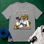 Roll Hard Blue Belt T-Shirt