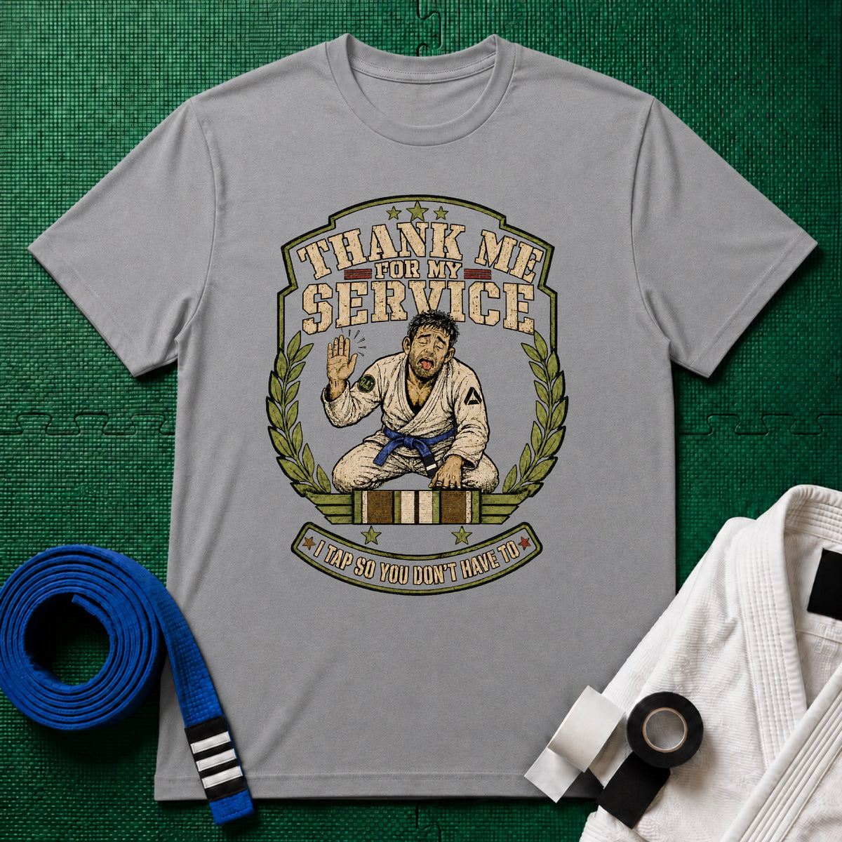 Thank me Blue Belt T-Shirt