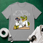 Roll Hard White Belt T-Shirt