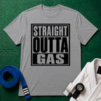 Straight Outta Gas T-Shirt, Sport Grey