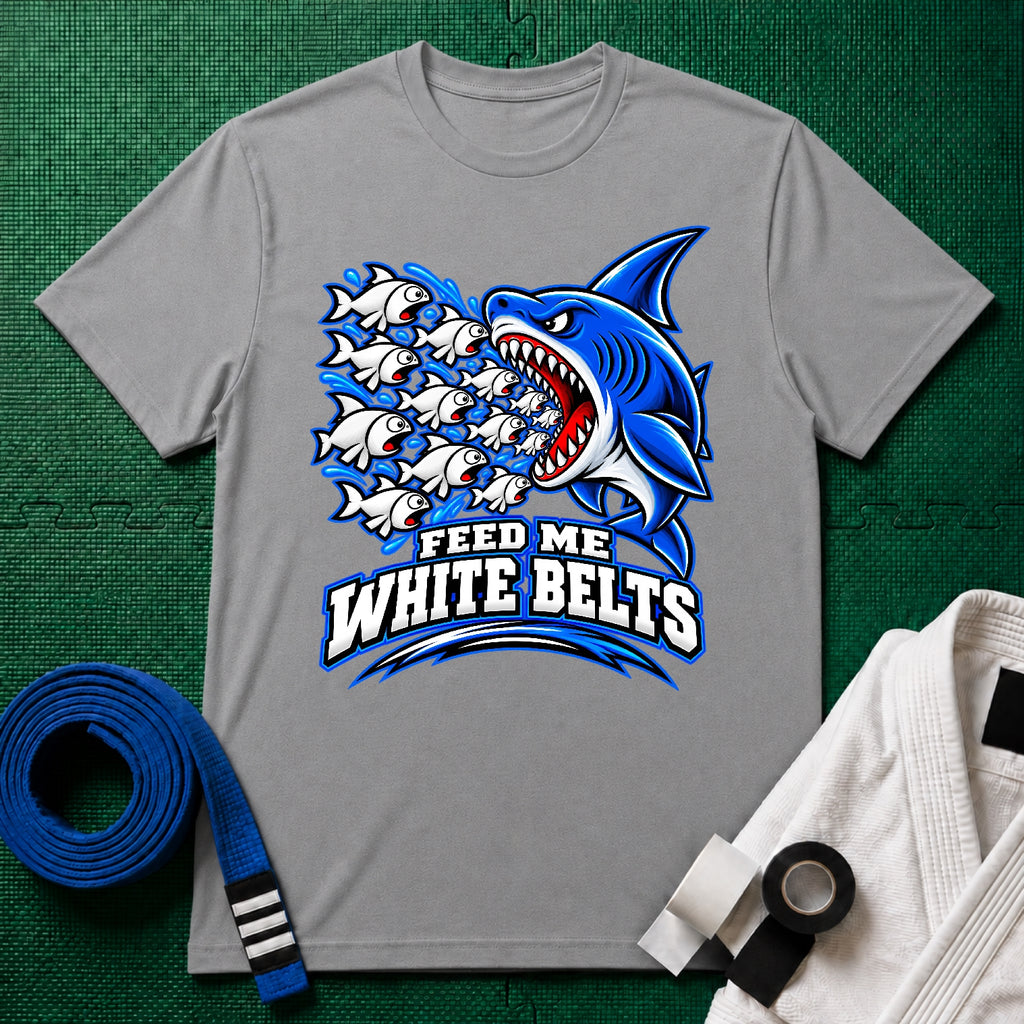 Feed Me Blue Belt T-Shirt