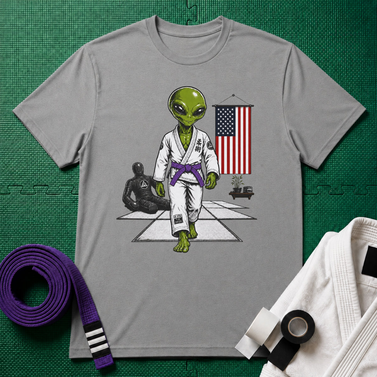 Alien Gym Purple Belt T-Shirt