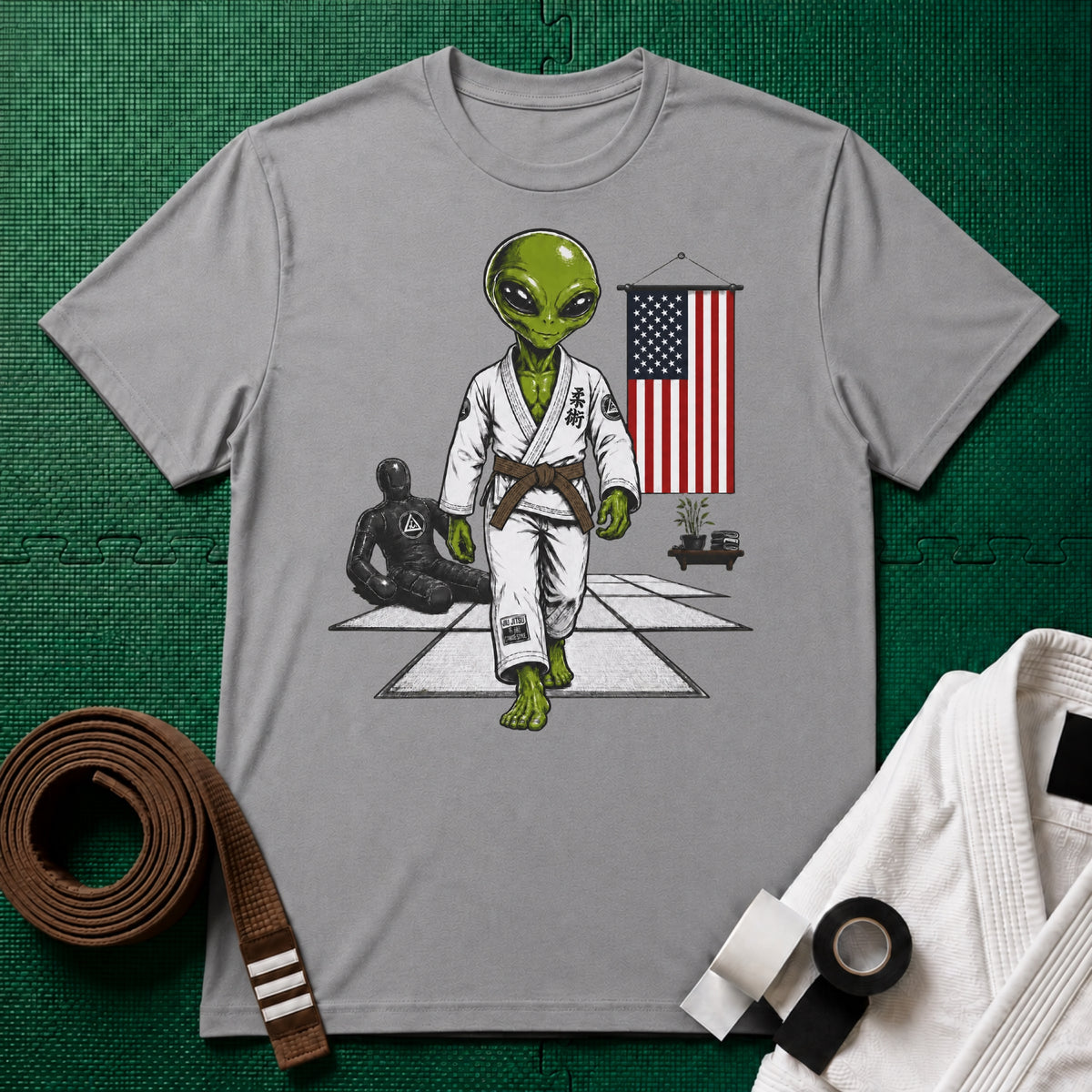 Alien Gym Brown Belt T-Shirt