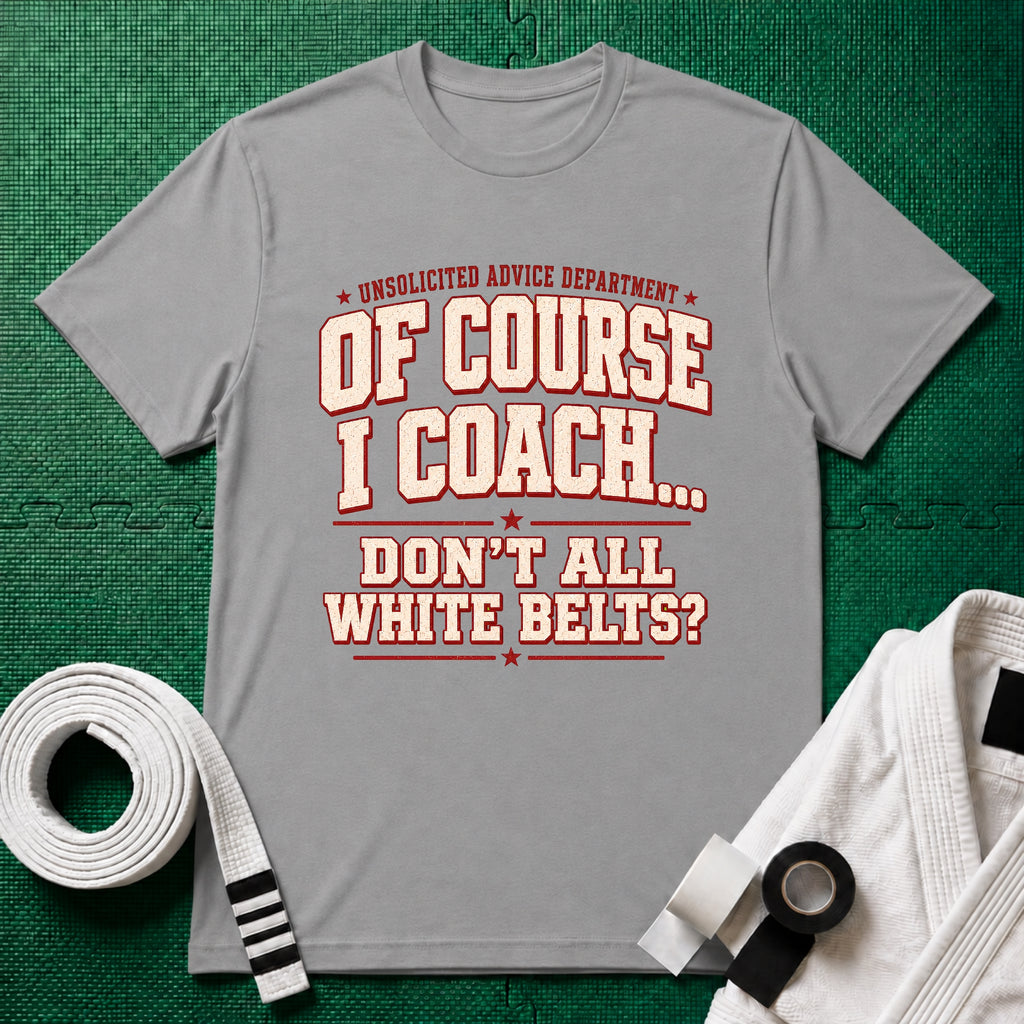Coach White Belt T-Shirt