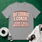 Coach White Belt T-Shirt
