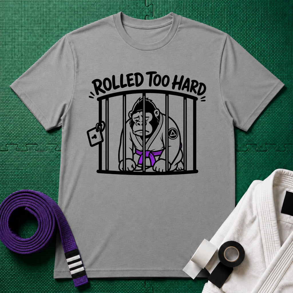 Rolled too Hard Purple Belt T-Shirt
