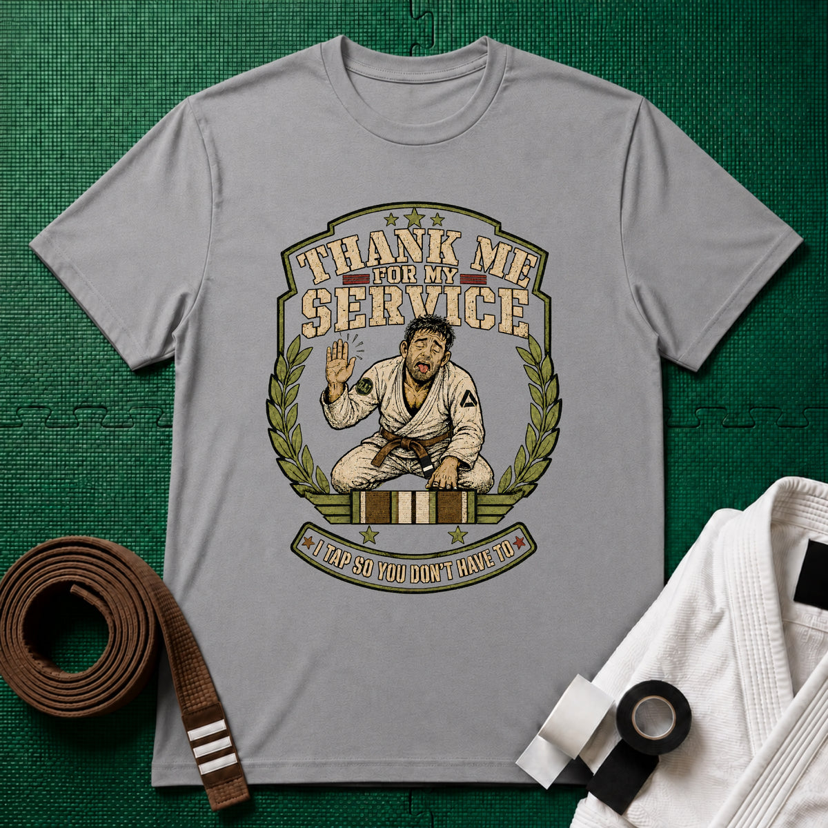 Thank me Brown Belt T-Shirt