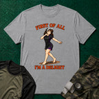 I'm a Delight No-Gi T-Shirt in Sport Grey