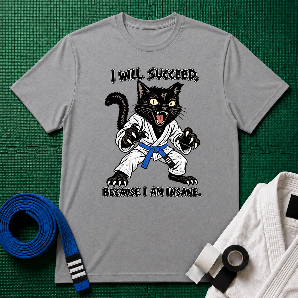 Succeed Blue Belt T-Shirt