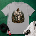 Bigfoot Forest Black Belt T-Shirt