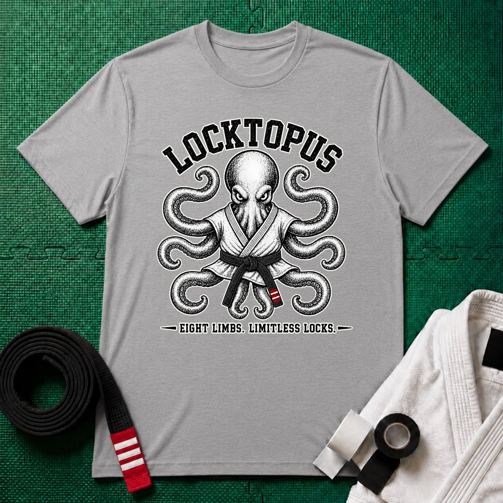 Locktopus Black Belt T-Shirt