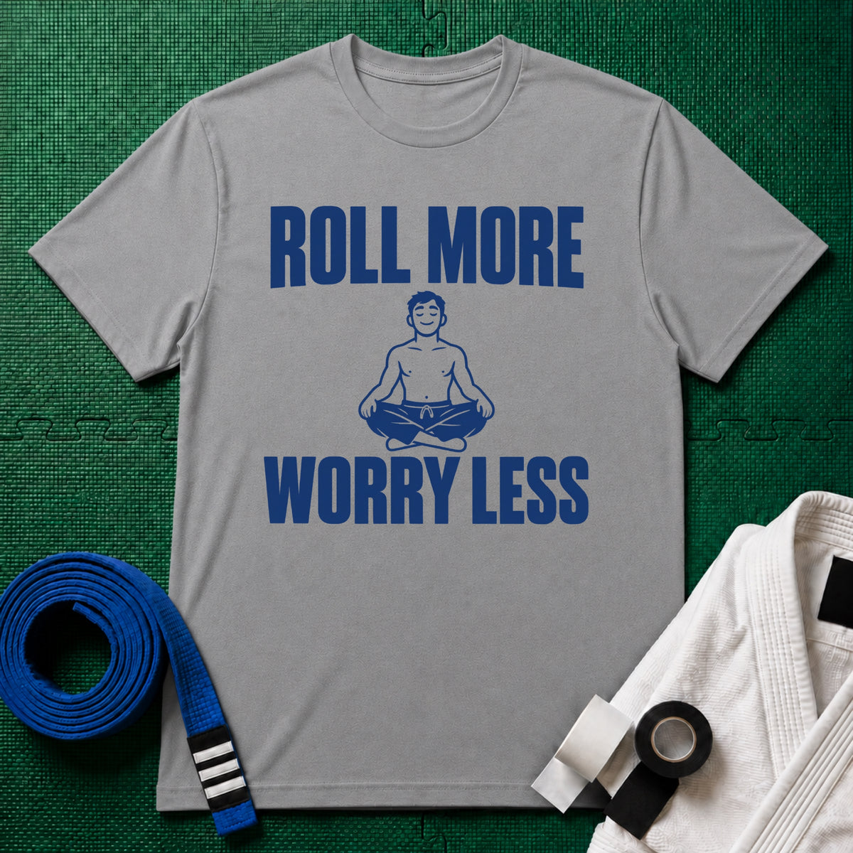 More Rolls T-Shirt in Sport Grey