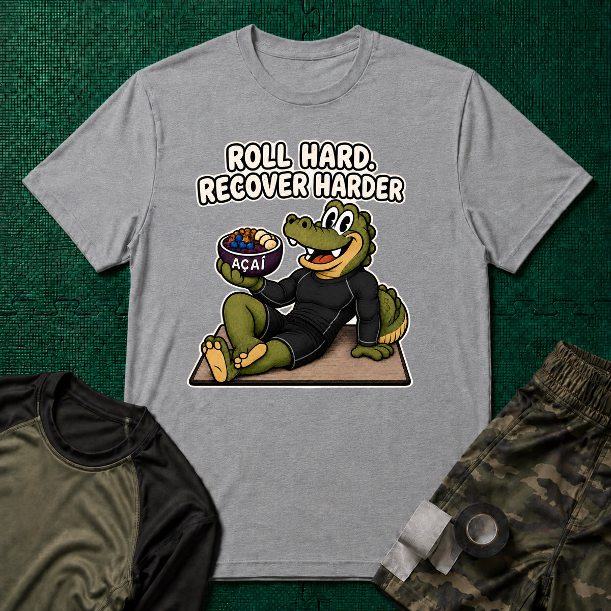 Roll Hard No Gi T-Shirt