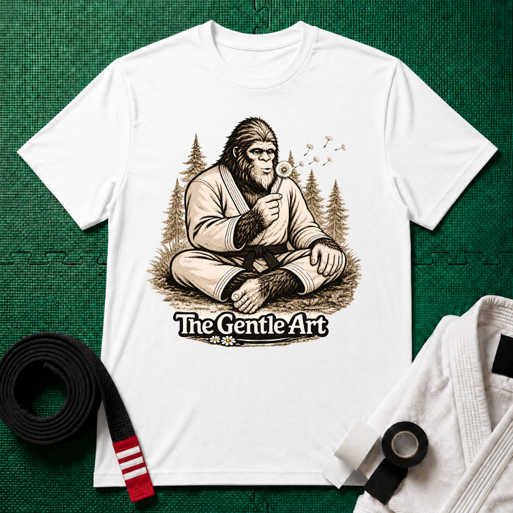 Bigfoot Dandelion Black Belt T-Shirt
