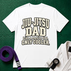 Jiu-Jitsu Dad T-Shirt in White