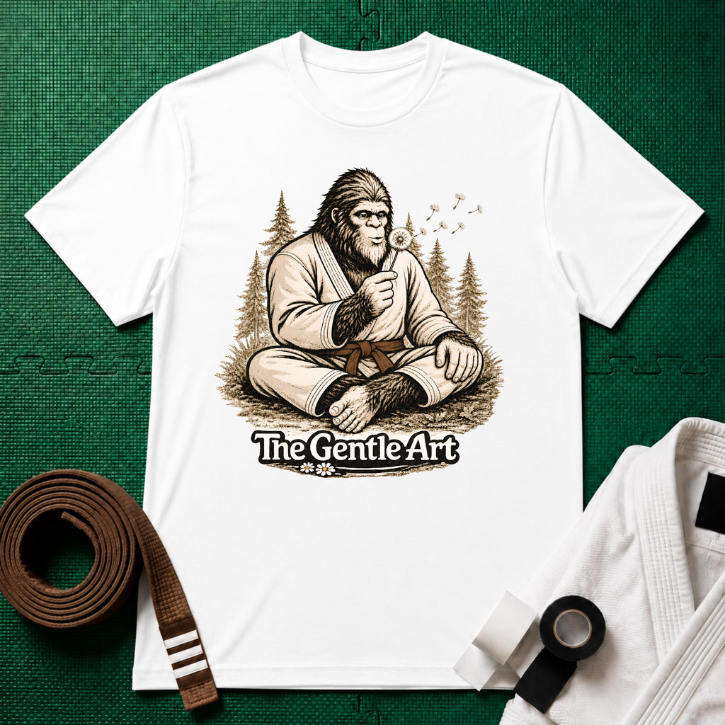 Bigfoot Dandelion Brown Belt T-Shirt