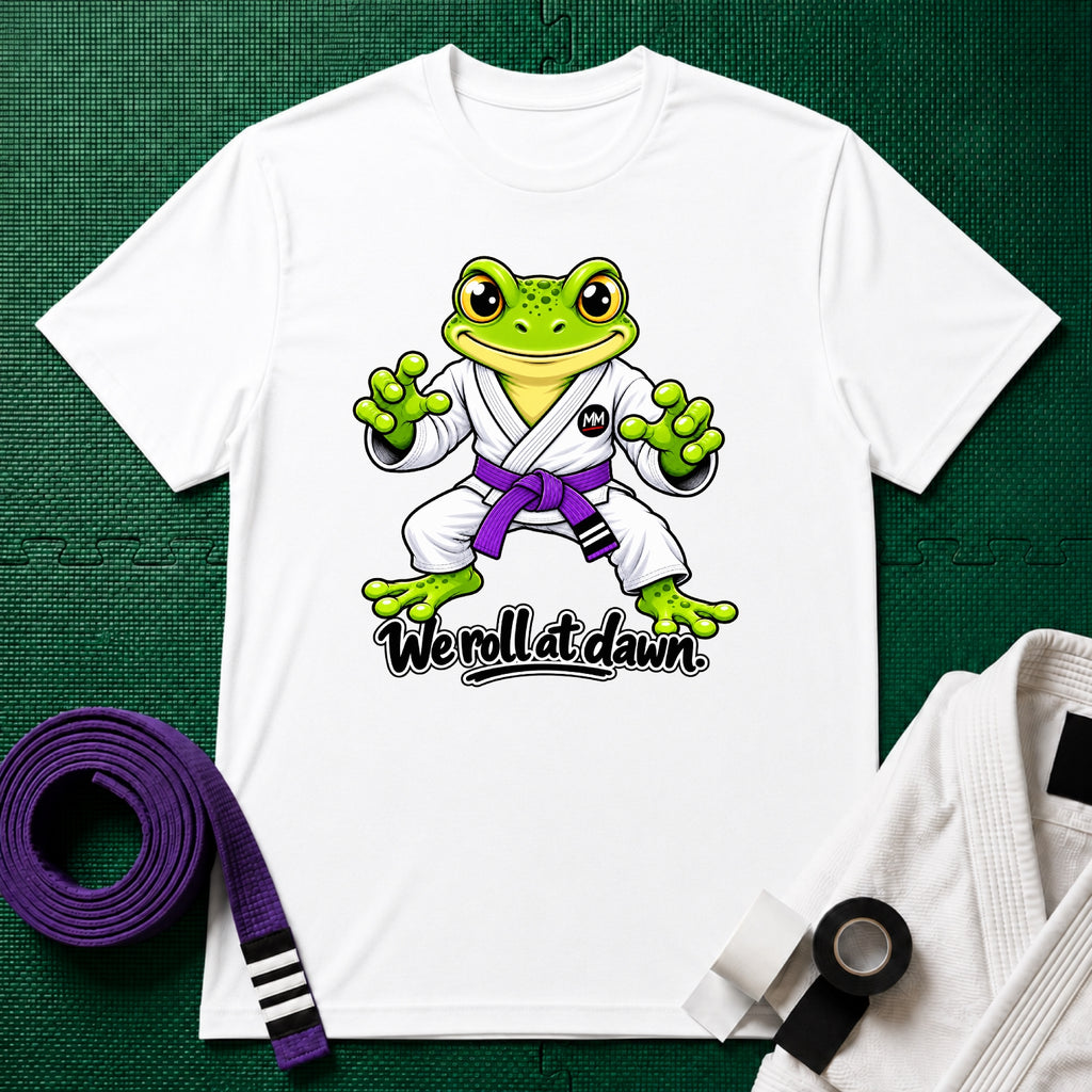 We Roll Purple Belt T-Shirt