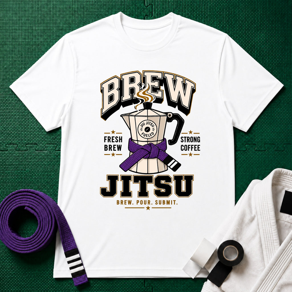 Brew Jitsu Purple belts T-Shirt