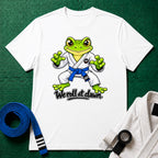 We Roll Blue Belt T-Shirt