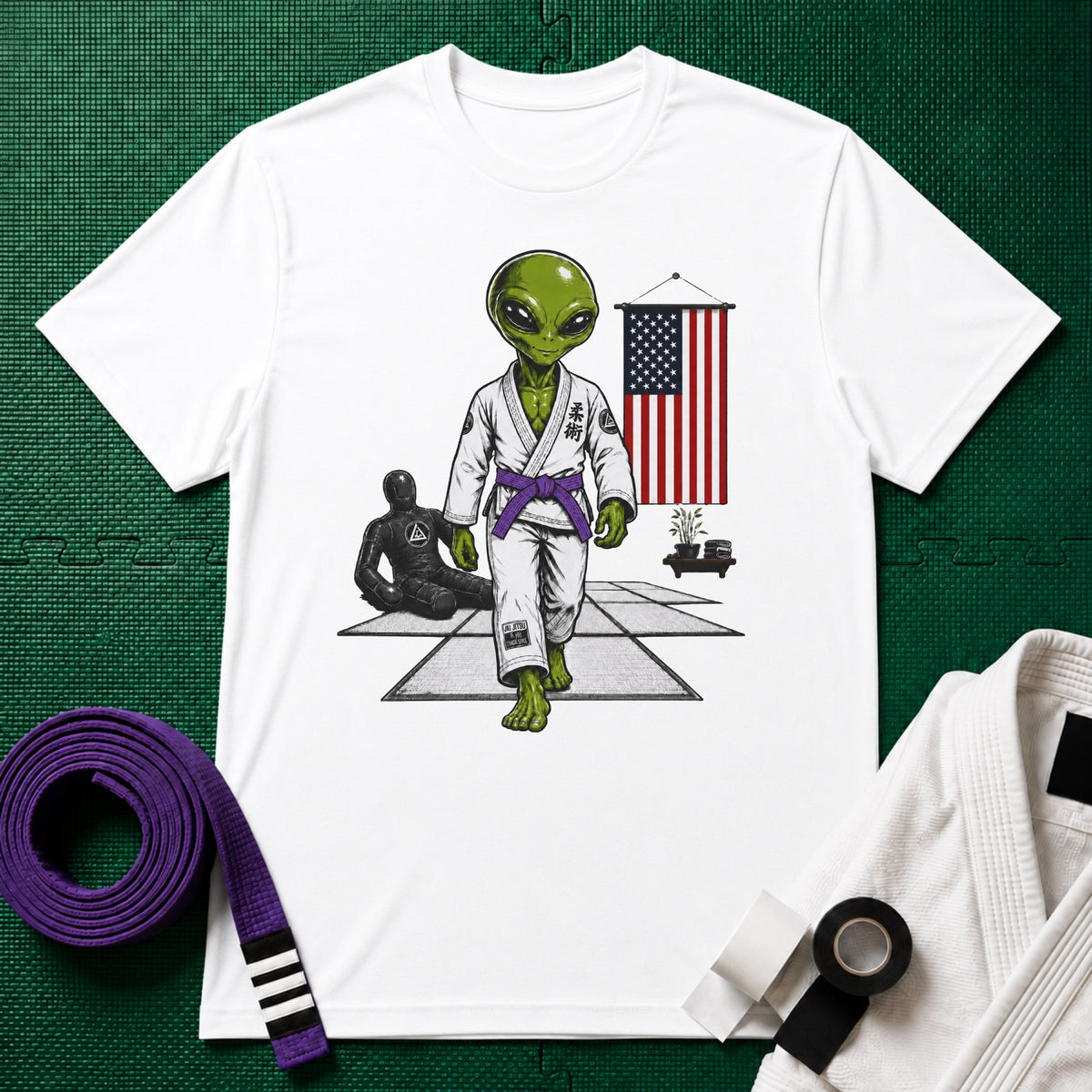 Alien Gym Purple Belt T-Shirt