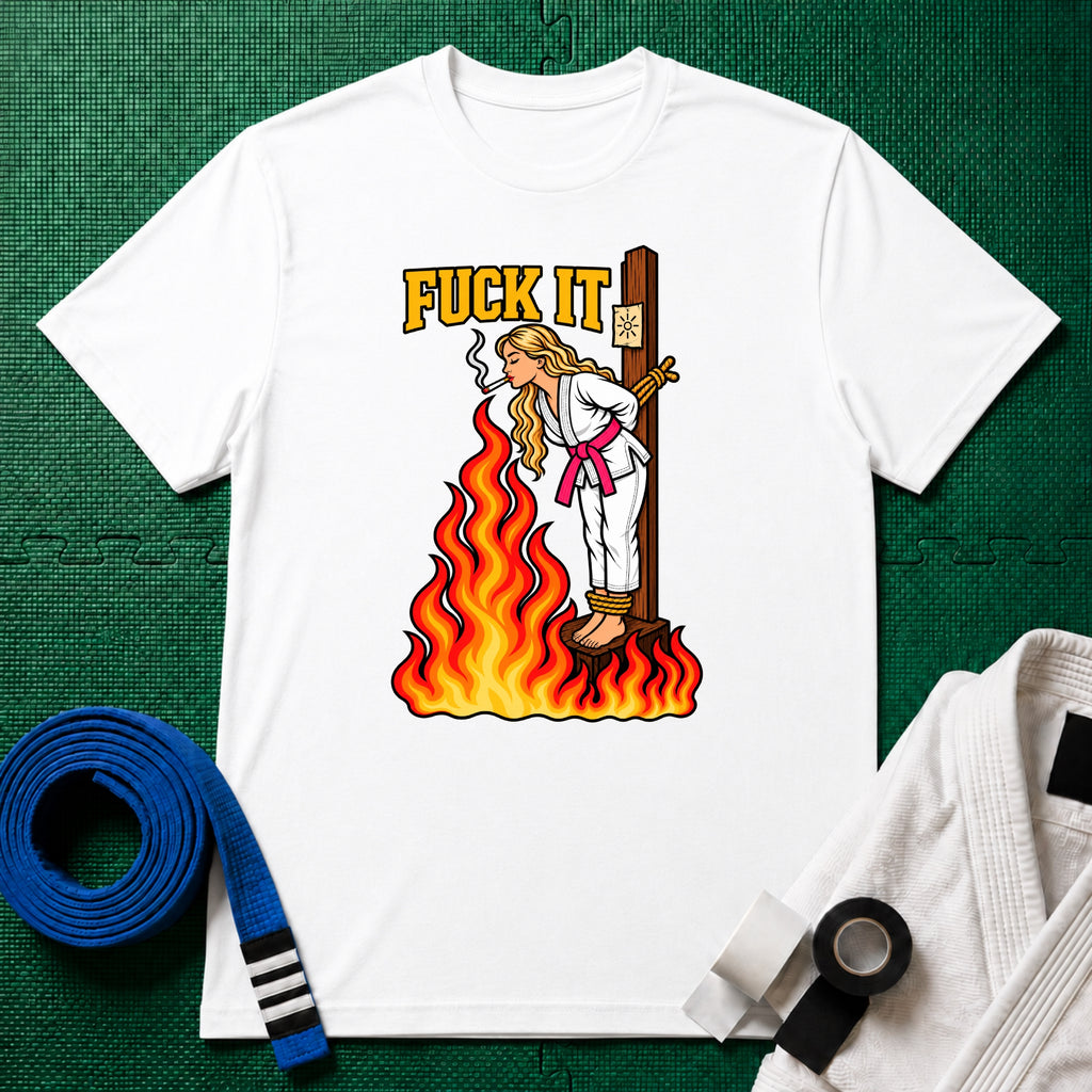 F*ck It T-Shirt (Design 2), White