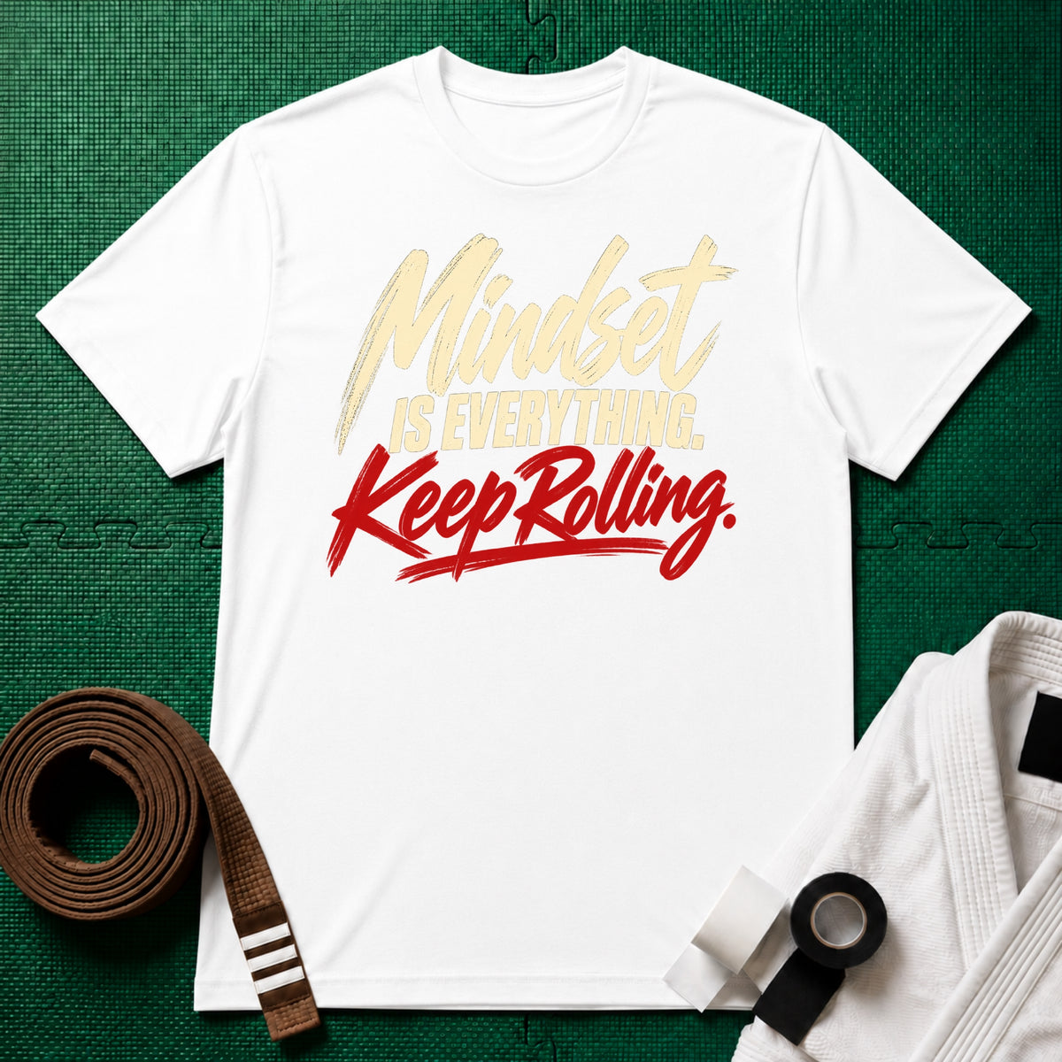 Mindset Is Everything Script T-Shirt