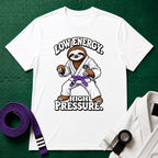Low Energy Sloth Purple Belt T-Shirt