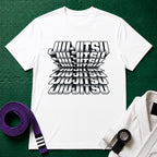 Jiu-Jitsu Graphic T-Shirt in White