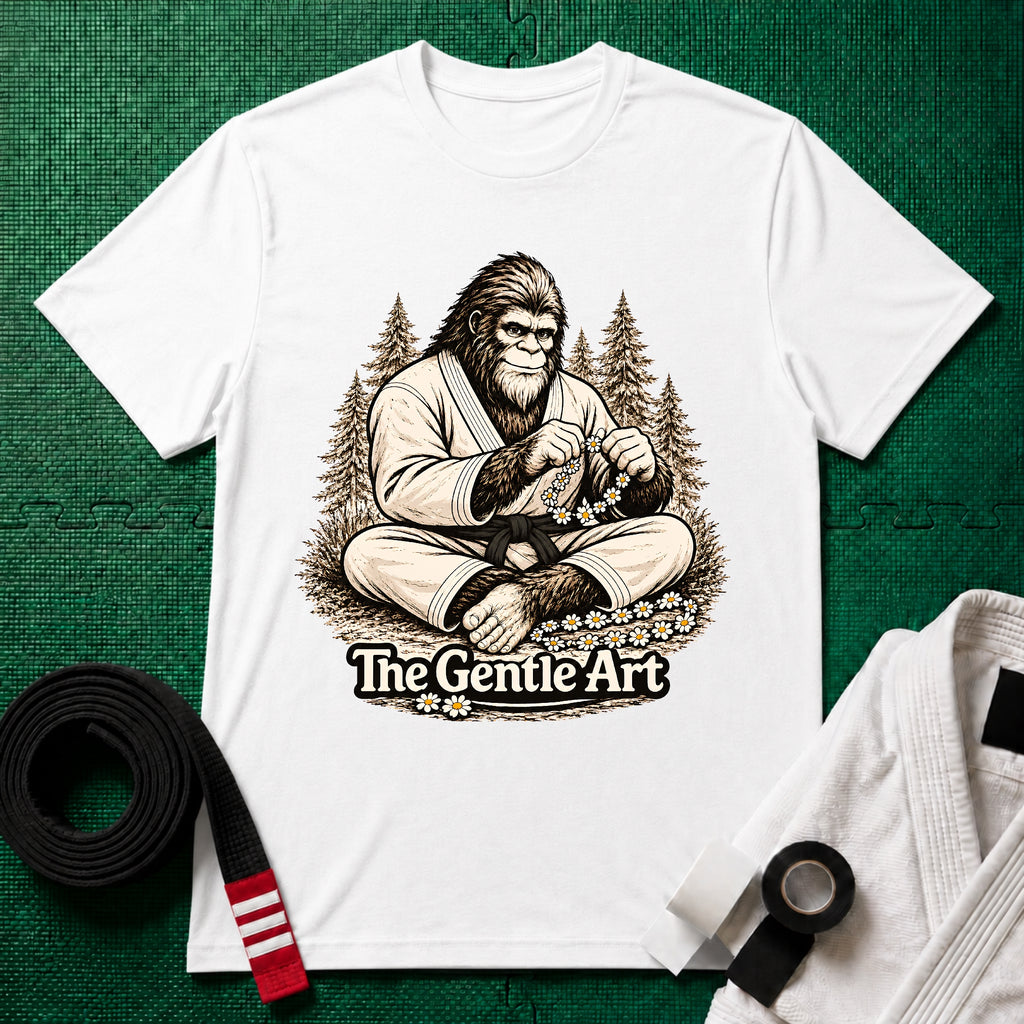 Bigfoot Daisy Black Belt T-Shirt