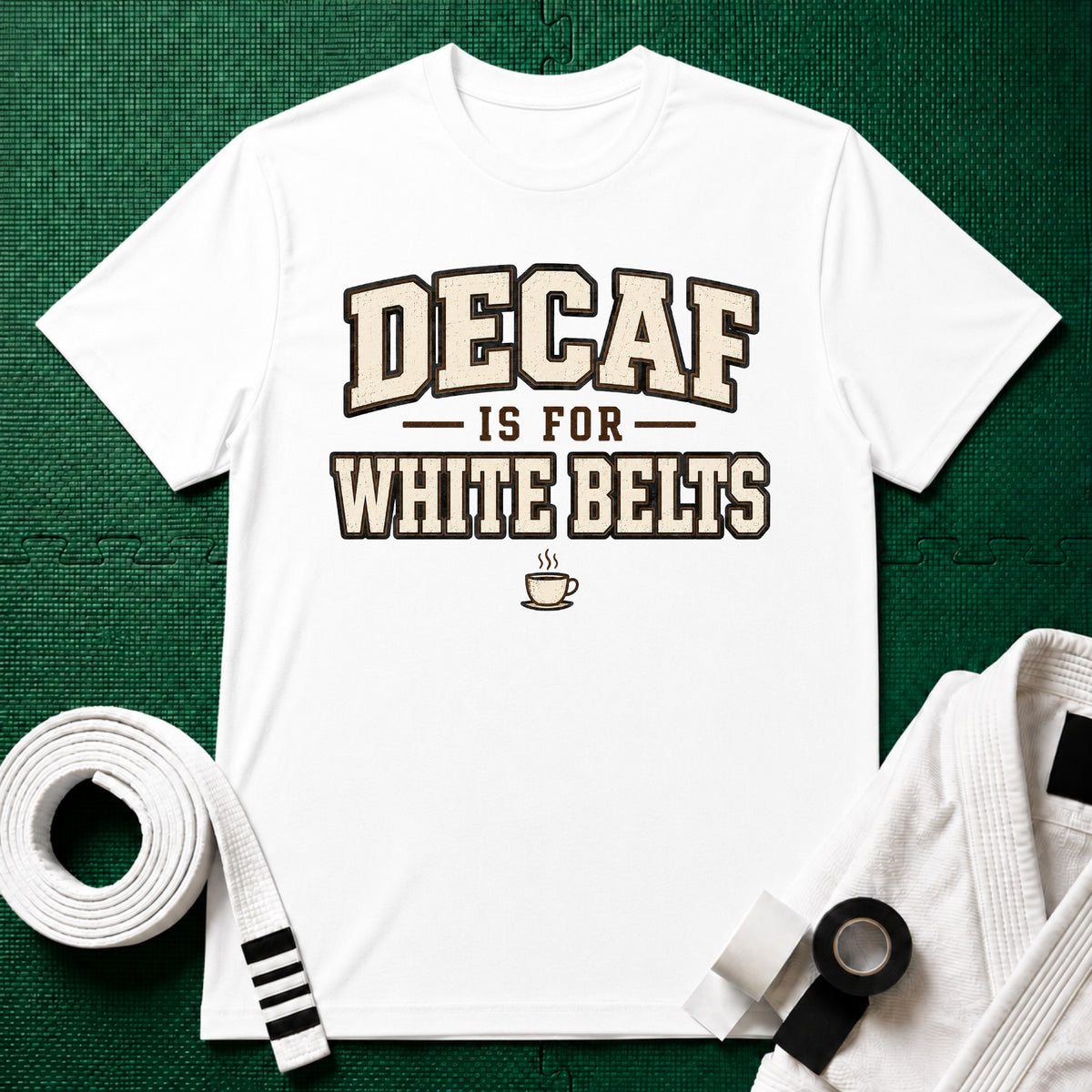 Decaf for White belts T-Shirt