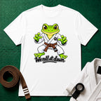 We Roll Brown Belt T-Shirt