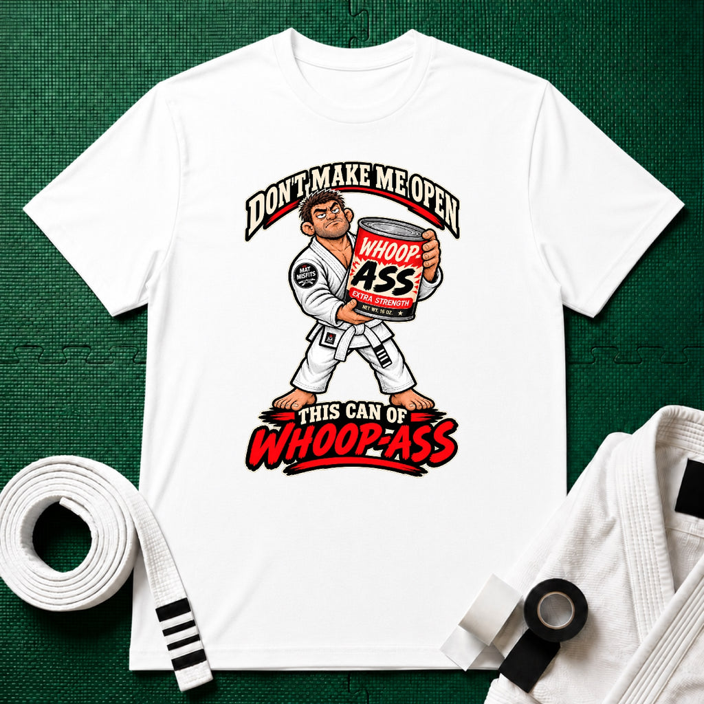 Whoop Ass White Belt T-Shirt