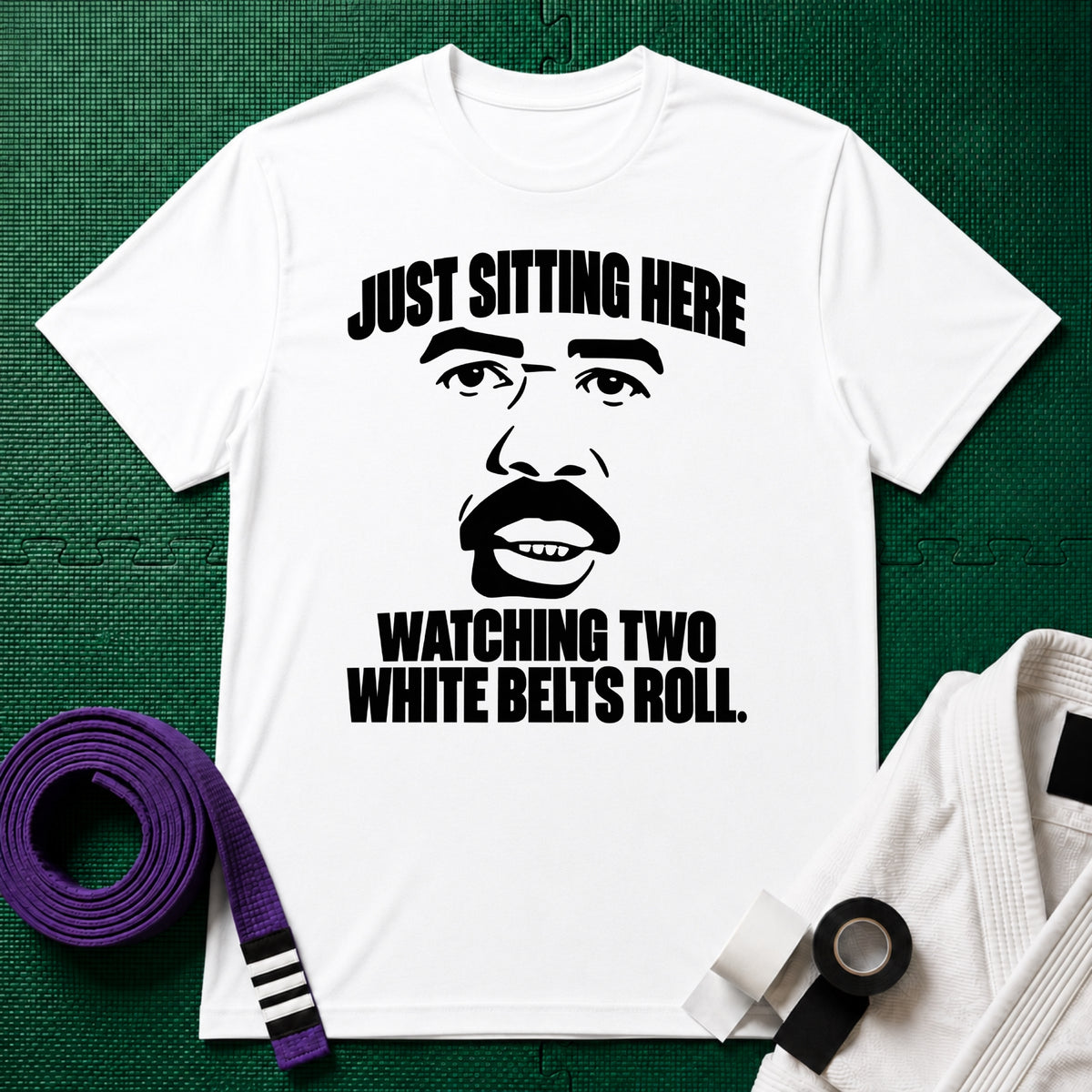 Rolling White Belts T-Shirt