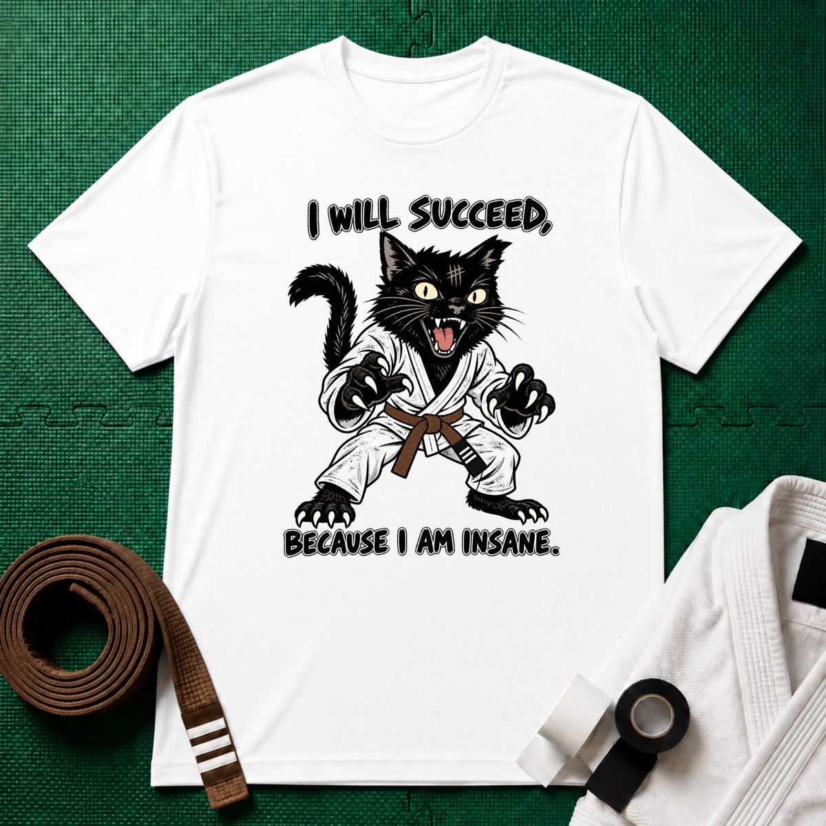 Succeed Brown Belt T-Shirt