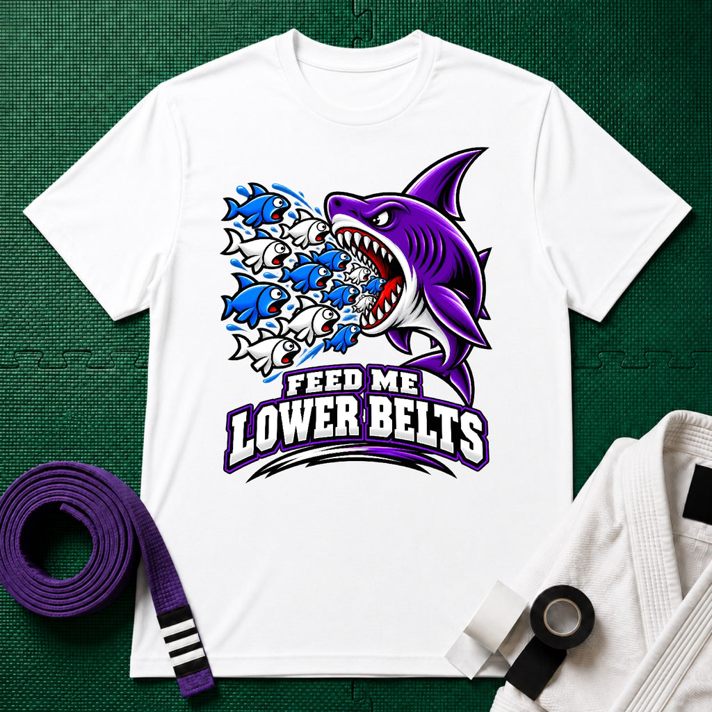 Feed Me Purple Belt T-Shirt