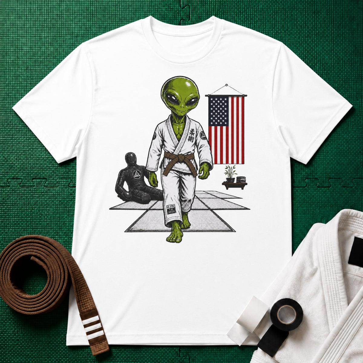 Alien Gym Brown Belt T-Shirt