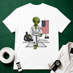 Alien Gym White Belt T-Shirt